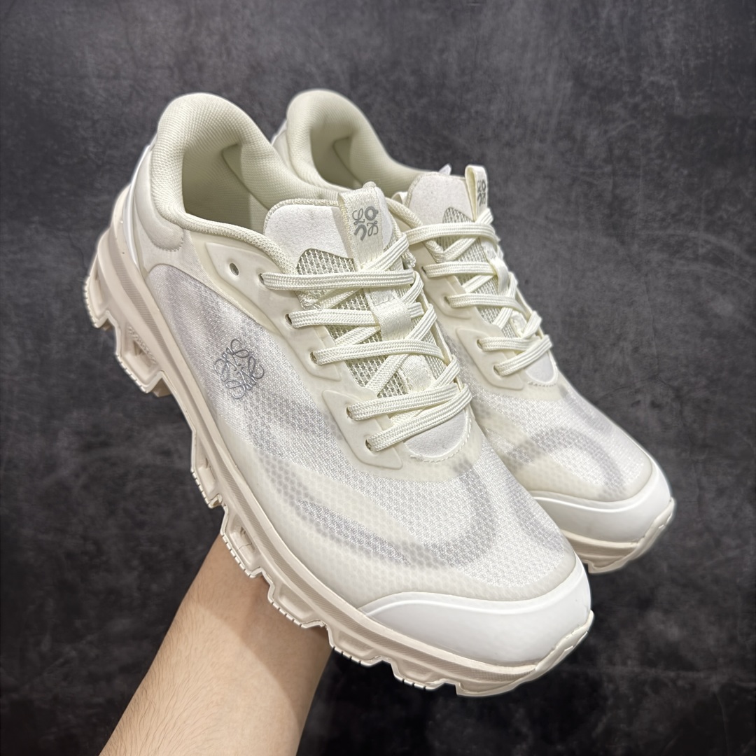 【得物版本】On昂跑 x LOEWE罗意威 Cloudventure 织物 跑步 户外轻便百搭系带 减震 低帮 运动休闲鞋 市面最优版本 附赠原厂布袋 原版开发 原材1比1打造 采用工程飞织网布组合再生聚酯纤维鞋面材质搭载独家隐藏速度中板 镂空CloudTec科技 泡棉缓震中底 黑科技跑出圈的时尚运动新宠 尺码:36 37 38 39 40 41 42 43 44 45-选品中心