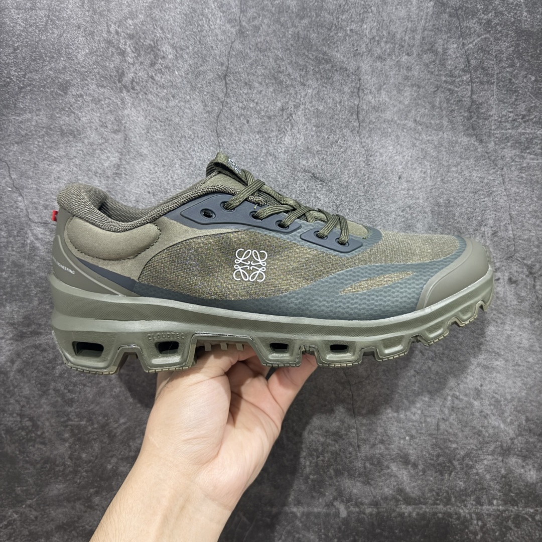  
【纯原】On昂跑 x LOEWE罗意威 Cloudventure 织物 跑步 户外轻便百搭系带 减震