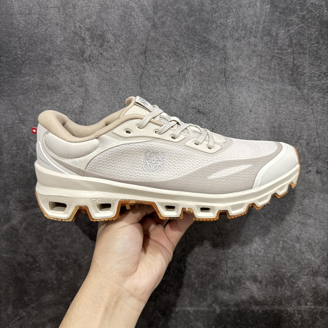  
【纯原】On昂跑 x LOEWE罗意威 Cloudventure 织物 跑步 户外轻便百搭系带 减震