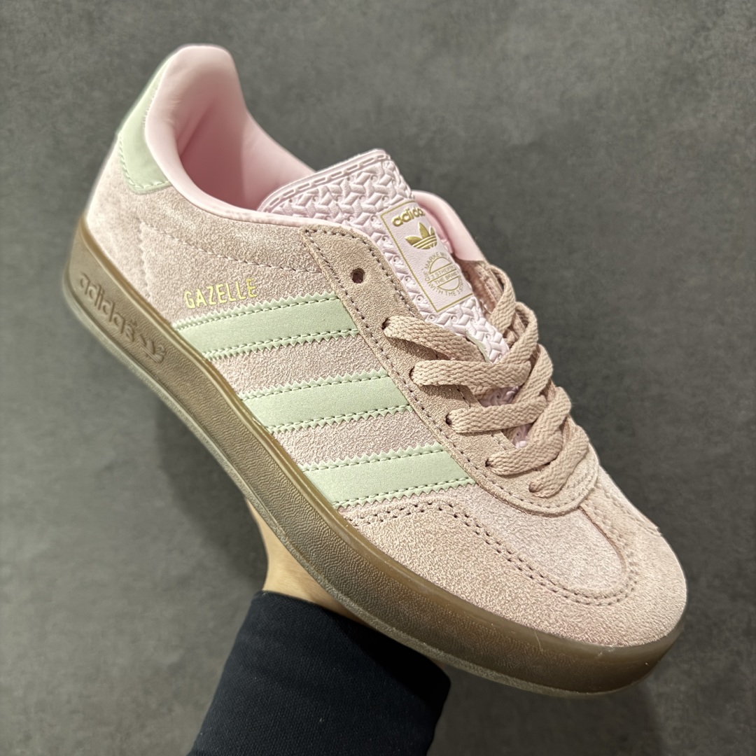 adidas originals Gazelle Indoor 粉色 此款鞋 JI2716