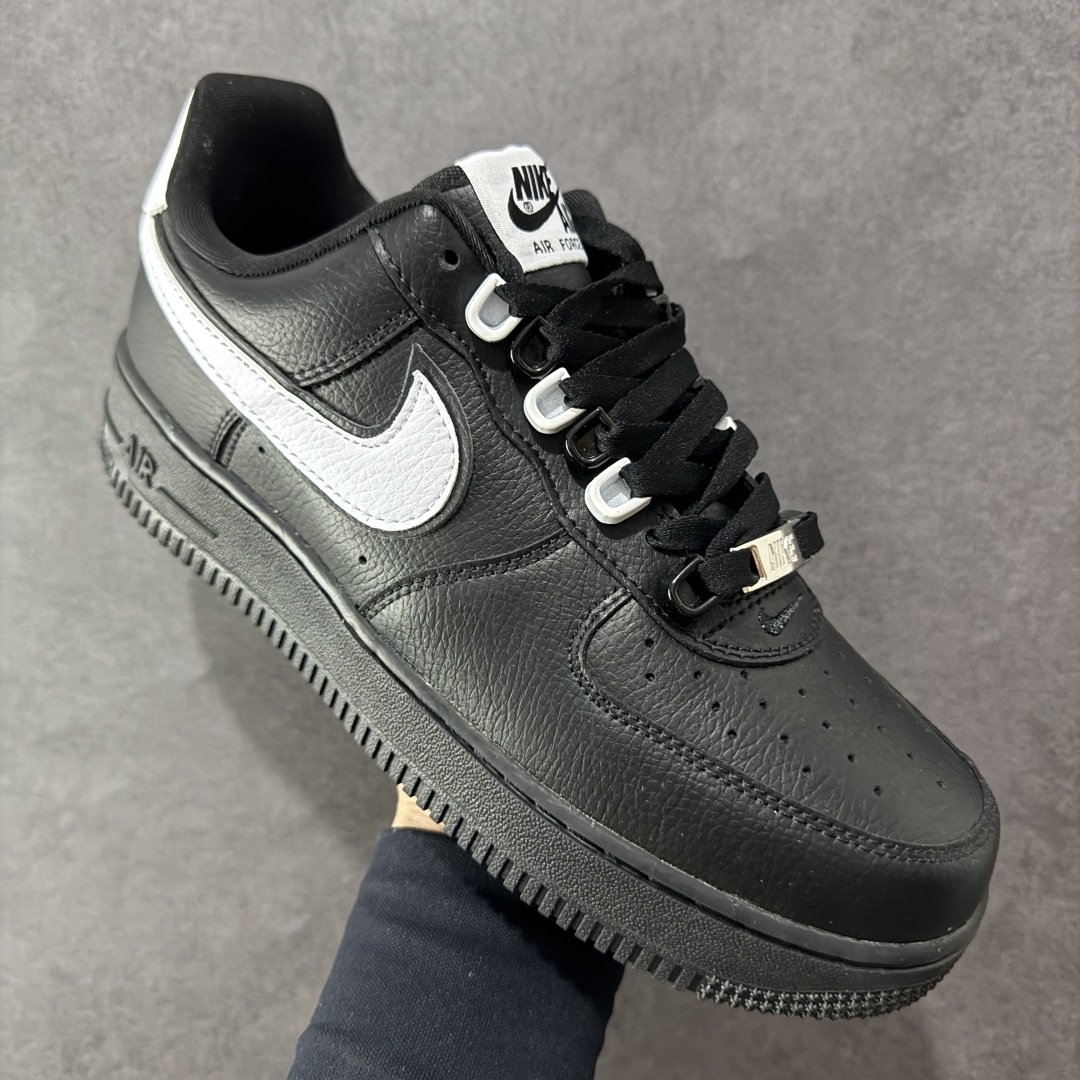 260 定制版 NIke Air Force 1 '07 Low “黑白扣”空军一号 低帮 运动鞋 休闲鞋 CQ0492-001