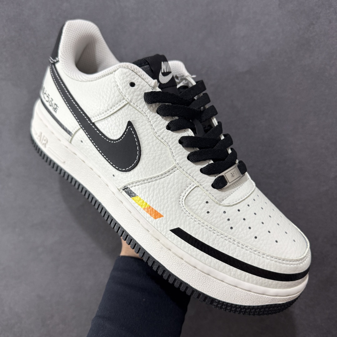 定制版 藤原店 x Nike Air Force 1 Low 藤原店 x 耐克 空军一号 低帮 联名米白黑 休闲运动板鞋 KX2532-503