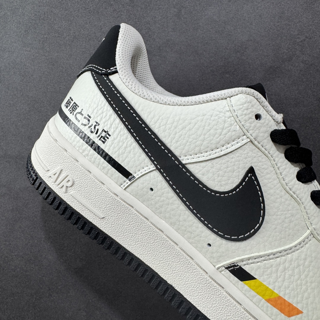 定制版 藤原店 x Nike Air Force 1 Low 藤原店 x 耐克 空军一号 低帮 联名米白黑 休闲运动板鞋 KX2532-503