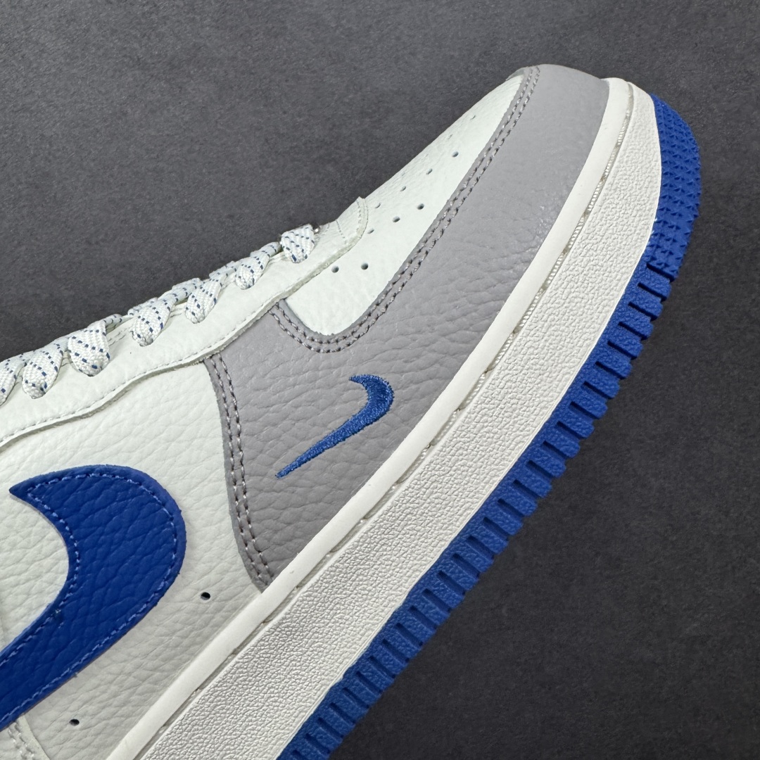 定制版 Gucci x Nike Air Force 1 Low 古驰古奇 x 耐克 空军一号 低帮 联名灰白蓝 休闲运动板鞋 KX2532-502