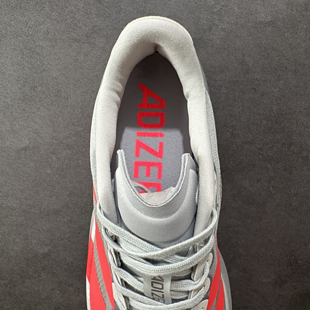 图片[7]-【HD版本】Ad Adizero Evo SL M 阿迪超轻透气缓震跑鞋  以令人难以置信的138克重量，刷新了跑鞋轻量化的记录，阿迪在材料科学和工艺技术上的深厚积累。  全新鞋款采用Lightweight Upper材料，让穿着者几乎能够体验到一种\”裸足\”的感觉 货号：KJ3381  尺码：36 36.5 37.5 38 38.5 39 40 40.5 41 42 42.5 43 44 45 46-选品中心