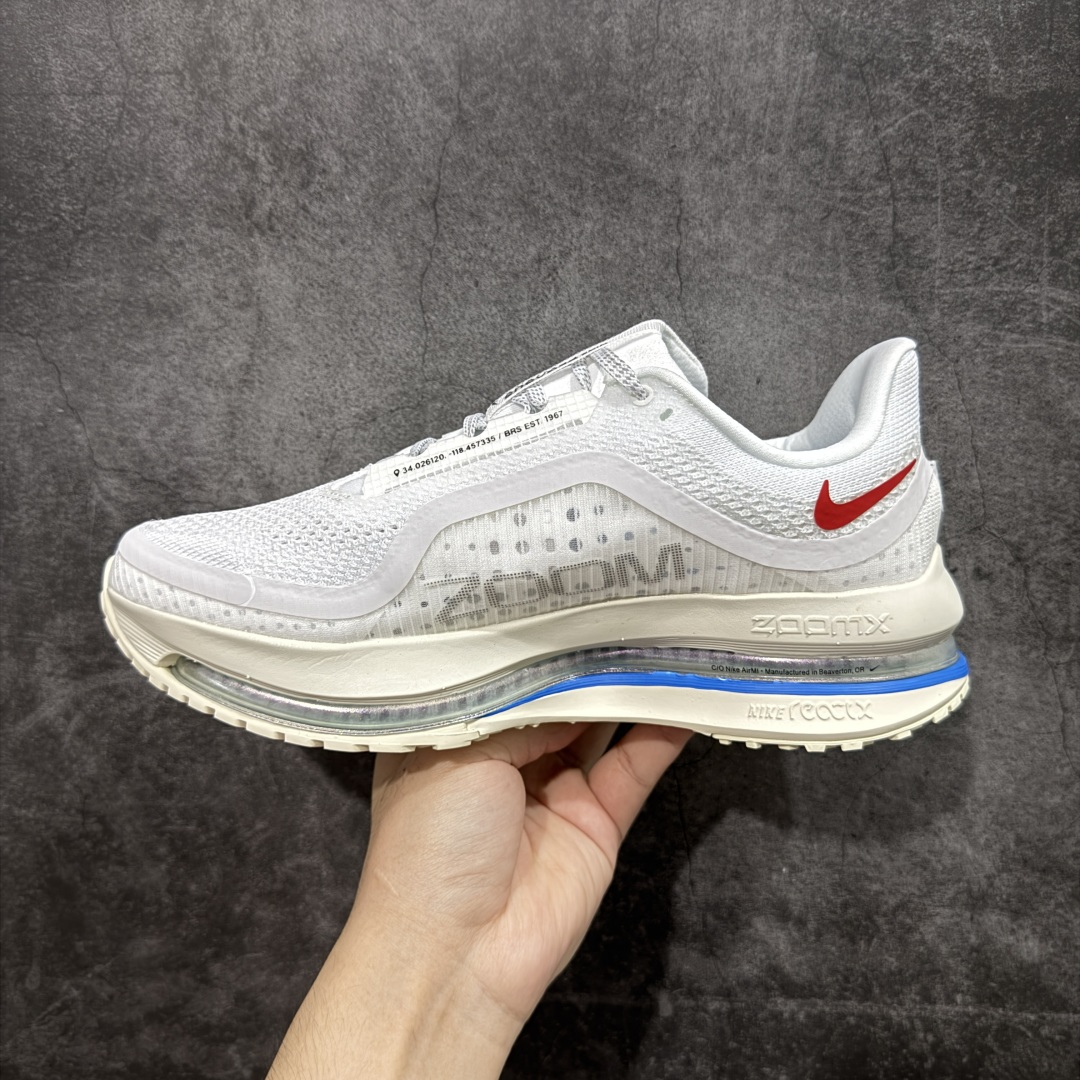  
【纯原】Nike Pegasus Premium 舒适百搭减震防滑耐磨透气 低帮跑步鞋 白蓝红 I