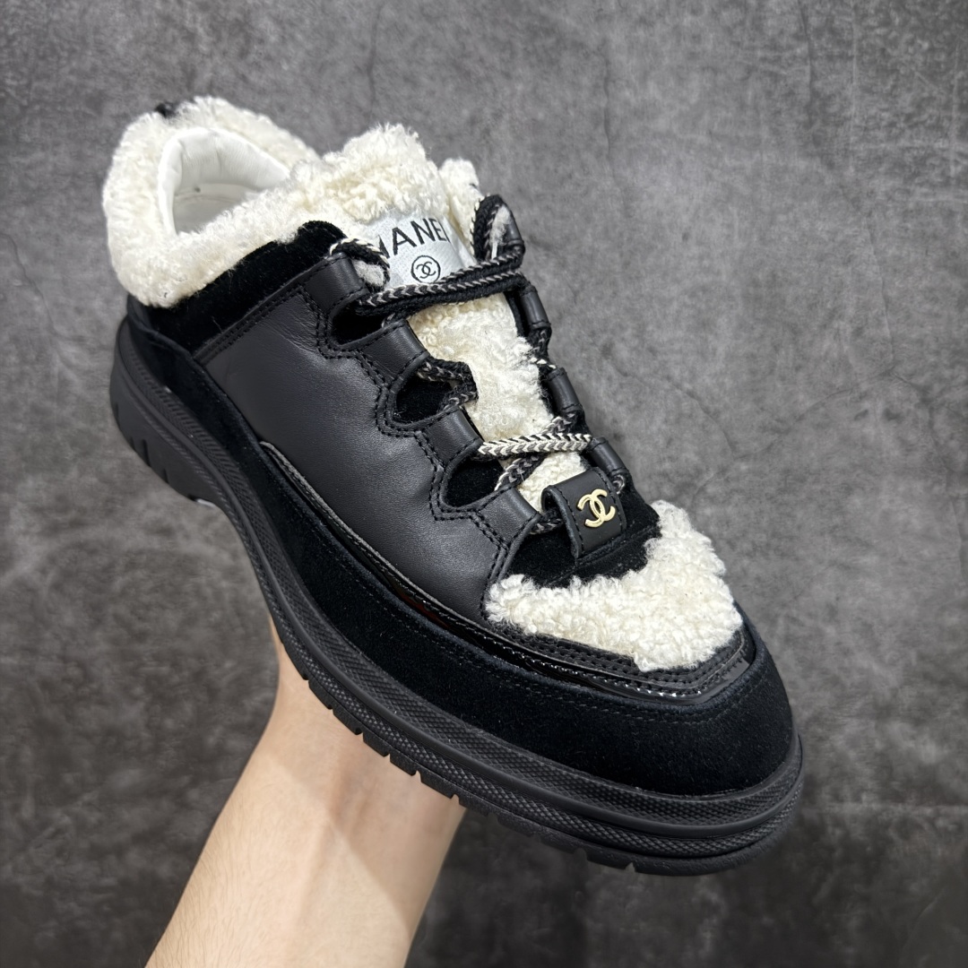 图片[3]-【莞产纯原】Chanel 25B新款熊猫鞋复古运动鞋 2025ss火爆熊猫鞋 配色厚底休闲运动鞋板鞋 同步 非常火爆 非常难买的一款鞋全网最火的厚底熊猫鞋 可想而知控不可错过的 颜值与舒适并存的 简约百搭小白鞋 厚底增高超级百搭 闭眼入 谁穿谁好看 鞋面：原版小牛皮 内里：进口羊皮里 大底：TPU原版大底 尺码：35-40-选品中心