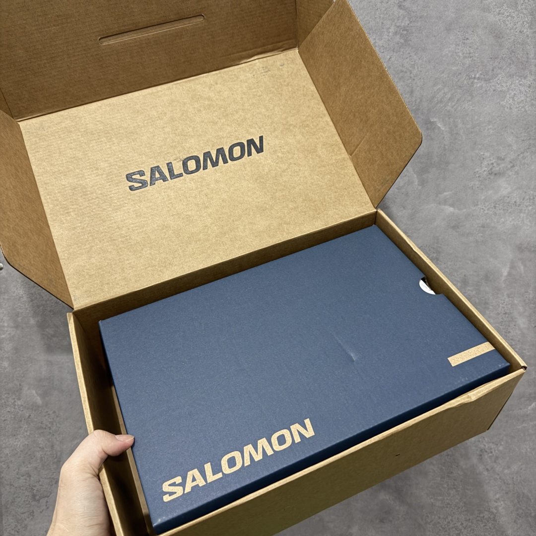 图片[9]-【莞顶礼盒版】Salomon 萨洛蒙Aero Glide GRVL 3代 超轻 户外 休闲 运动鞋 跑步鞋 輕巧鞋身 即使運動或日常 更容易配搭 采用 OrthoLite 鞋垫及鞋面採用透氣網眼材料 令雙腳保持乾爽及舒適感 避免悶熱感中底採用高回彈EVA 材料，能有效吸收地面衝擊減輕壓力 鞋底配備專業的 energyEvofoam橡膠外底獨特抓地設計提供穩定支撑 配送精美包装 面料：原版定制科技面料 内里：进口透气网里 鞋底： 原版开模橡胶发泡材质 底厚：4CM 尺码： 35-45-选品中心