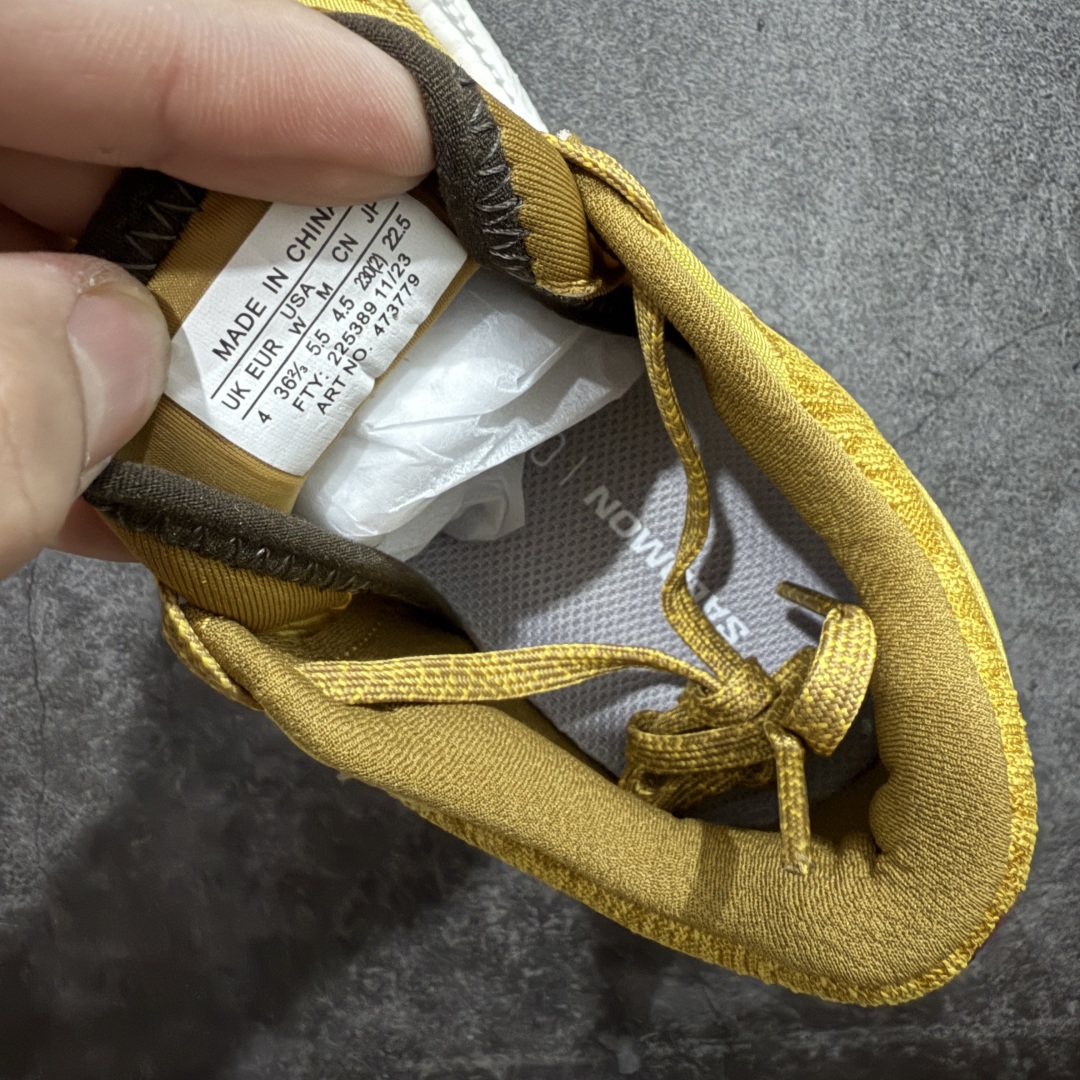 图片[8]-【莞顶礼盒版】Salomon 萨洛蒙Aero Glide GRVL 3代 超轻 户外 休闲 运动鞋 跑步鞋 輕巧鞋身 即使運動或日常 更容易配搭 采用 OrthoLite 鞋垫及鞋面採用透氣網眼材料 令雙腳保持乾爽及舒適感 避免悶熱感中底採用高回彈EVA 材料，能有效吸收地面衝擊減輕壓力 鞋底配備專業的 energyEvofoam橡膠外底獨特抓地設計提供穩定支撑 配送精美包装 面料：原版定制科技面料 内里：进口透气网里 鞋底： 原版开模橡胶发泡材质 底厚：4CM 尺码： 35-45-选品中心