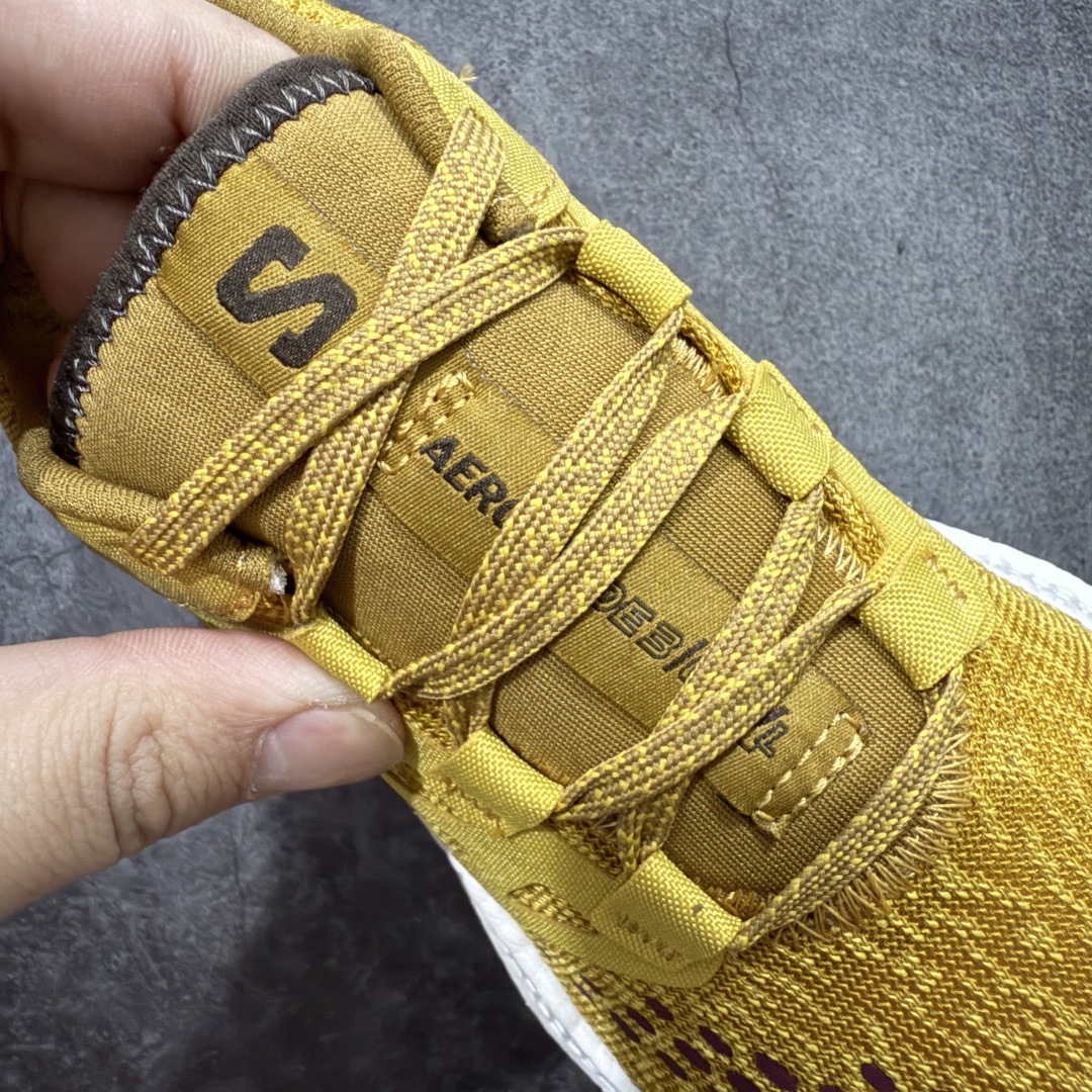 图片[6]-【莞顶礼盒版】Salomon 萨洛蒙Aero Glide GRVL 3代 超轻 户外 休闲 运动鞋 跑步鞋 輕巧鞋身 即使運動或日常 更容易配搭 采用 OrthoLite 鞋垫及鞋面採用透氣網眼材料 令雙腳保持乾爽及舒適感 避免悶熱感中底採用高回彈EVA 材料，能有效吸收地面衝擊減輕壓力 鞋底配備專業的 energyEvofoam橡膠外底獨特抓地設計提供穩定支撑 配送精美包装 面料：原版定制科技面料 内里：进口透气网里 鞋底： 原版开模橡胶发泡材质 底厚：4CM 尺码： 35-45-选品中心