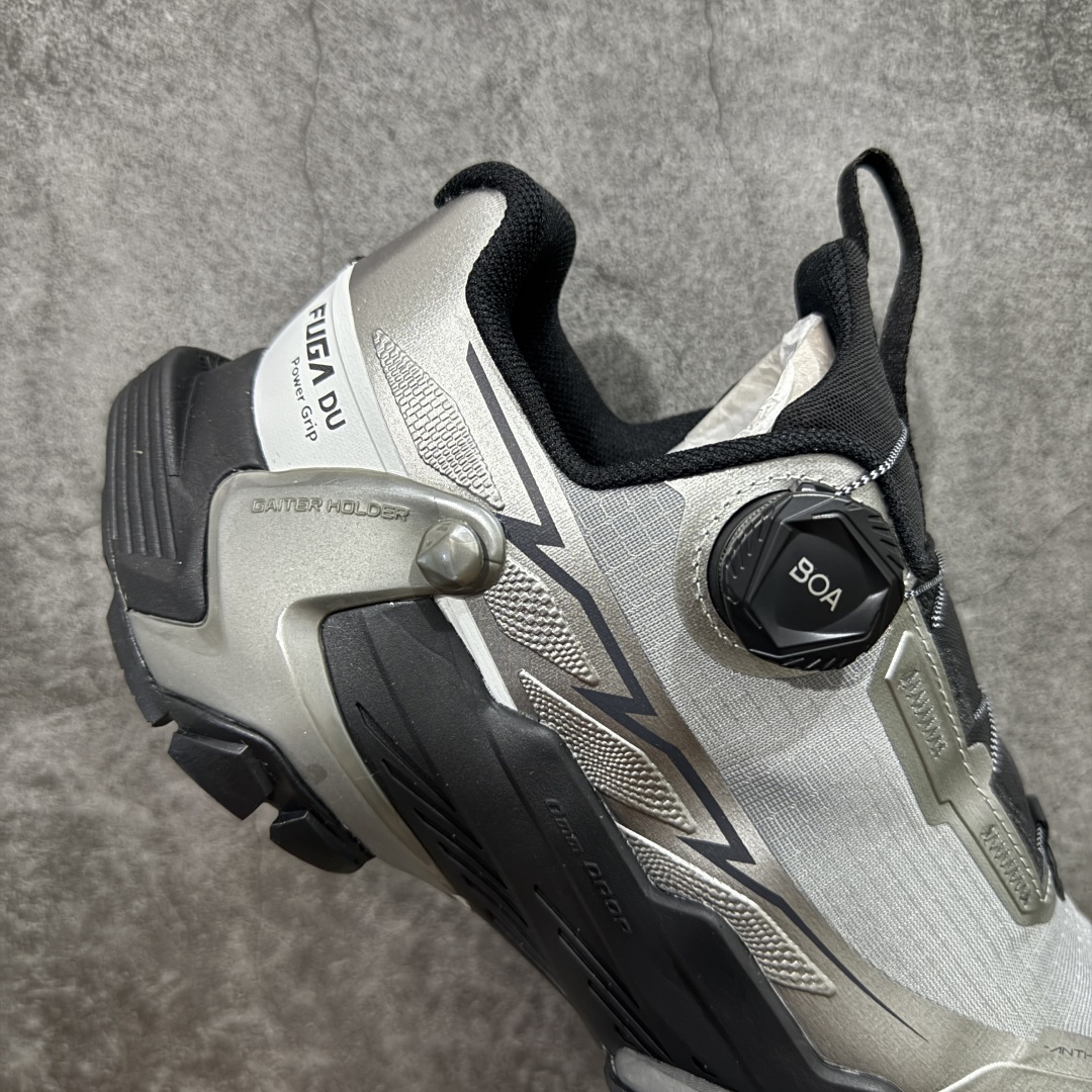 图片[7]-【TOP版本】KAILAS FUGA DU BOA 凯乐石 黑山大坡王越野机能跑鞋 这双黑山整体呈现了多样的黑灰银搭配 鞋面主体部分采用网状薄翼材质中底是大坡王最具特色的山形结构 鞋带采用 BOA 旋钮快速穿脱系统 Vibram Megagrip 延续大坡王超强抓地 多重元素组合而成的造型和颜色设计让整双鞋观感丰富而又统一 整双鞋的技术和材料应用使得科技感十足颜色和脚感适合各类场景和场所穿着！ 尺码：36 36.5 37 37.5 38 39 39.5 40 41 41.5 42 42.5 43 44 44.5 45-选品中心