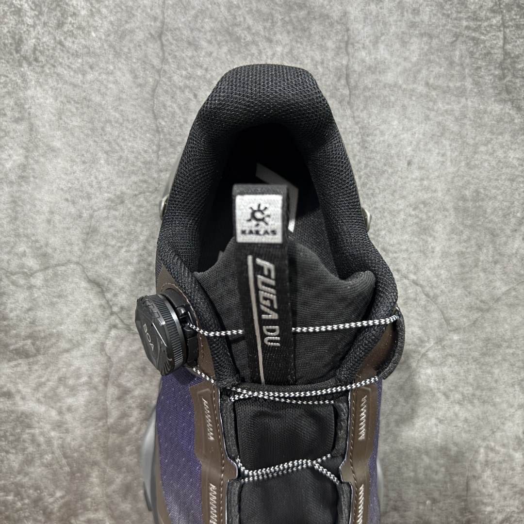 图片[8]-【TOP版本】KAILAS FUGA DU BOA 凯乐石 黑山大坡王越野机能跑鞋 这双黑山整体呈现了多样的黑灰银搭配 鞋面主体部分采用网状薄翼材质中底是大坡王最具特色的山形结构 鞋带采用 BOA 旋钮快速穿脱系统 Vibram Megagrip 延续大坡王超强抓地 多重元素组合而成的造型和颜色设计让整双鞋观感丰富而又统一 整双鞋的技术和材料应用使得科技感十足颜色和脚感适合各类场景和场所穿着！ 尺码：36 36.5 37 37.5 38 39 39.5 40 41 41.5 42 42.5 43 44 44.5 45-选品中心