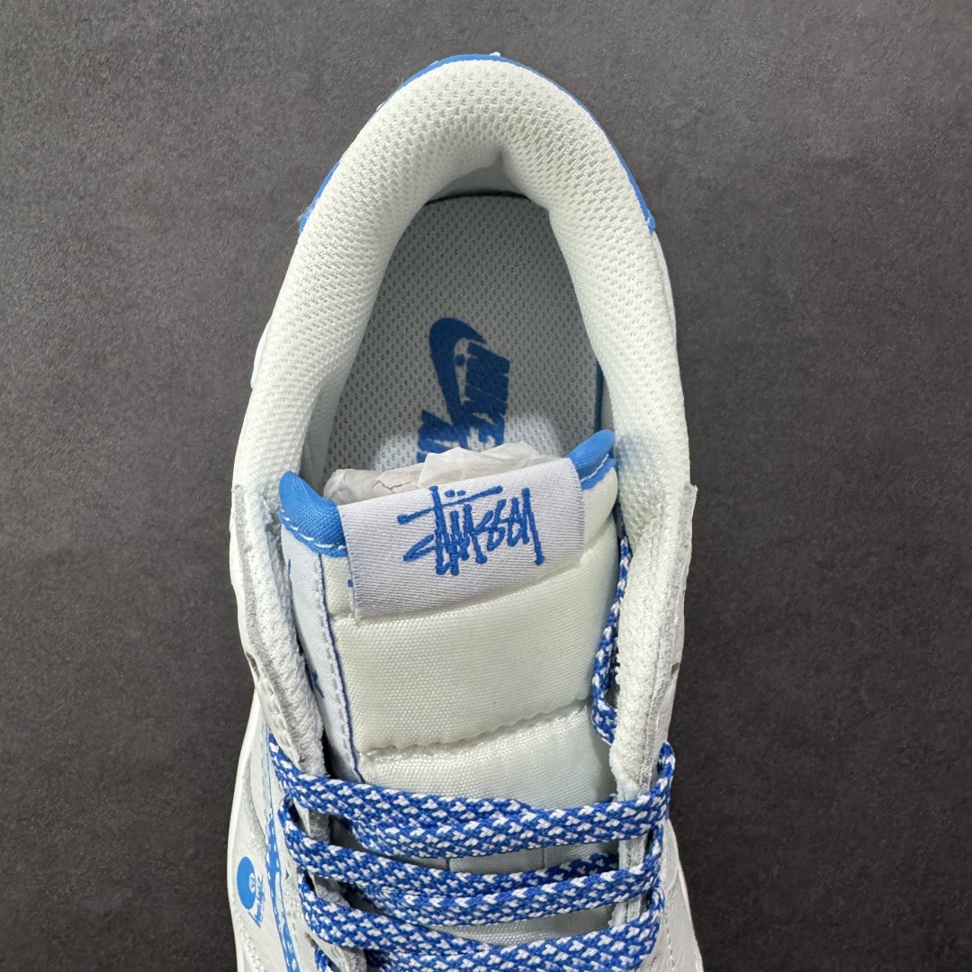 定制版 Travis Scott x Fragment Design x Air Jordan 1 Low OG SP AJ1 乔1 斯图西联名 冰山蓝 低帮文化休闲板鞋 DZ5899-007