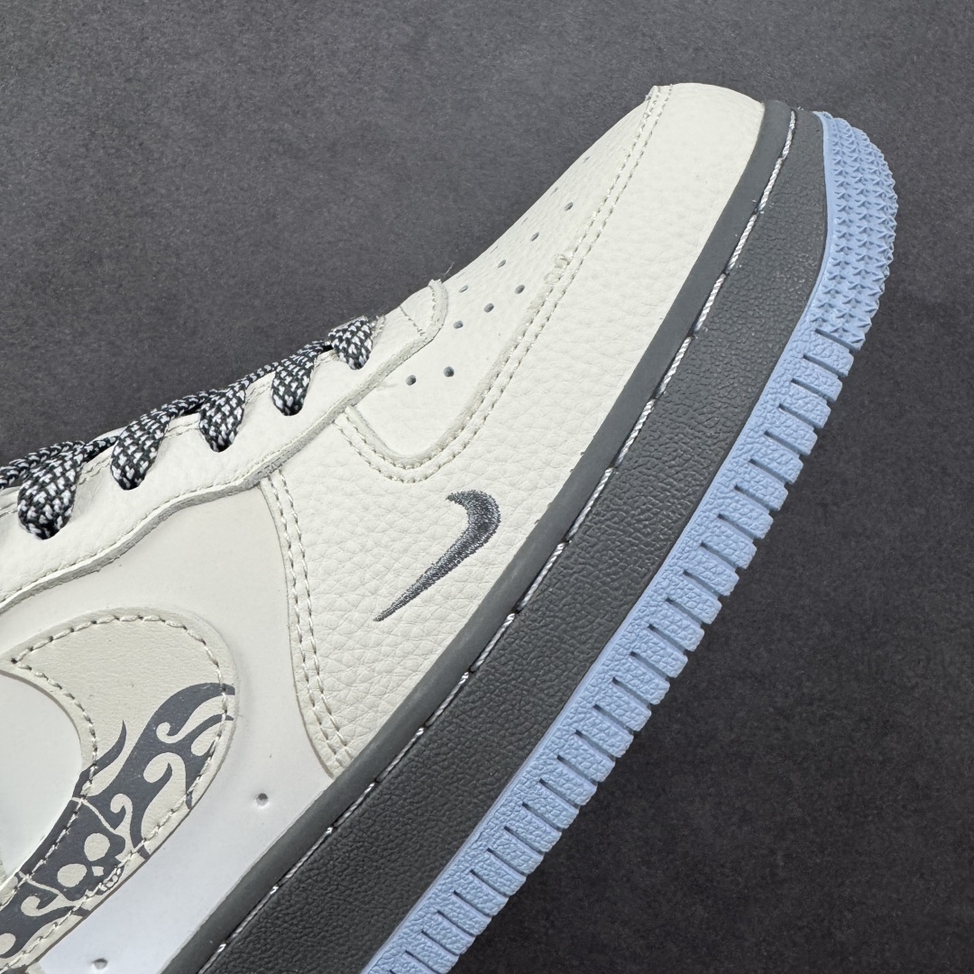 定制版 Stussy x Nike Air Force 1 Low 斯图西 x 耐克 空军一号 低帮 联名白灰蓝 QW5606-267