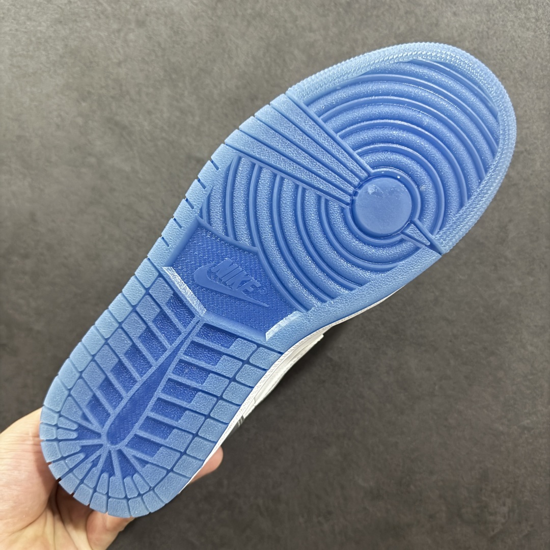 K版 Air Jordan AJ1 Low 低帮 白蓝水晶勾 HJ9955-100