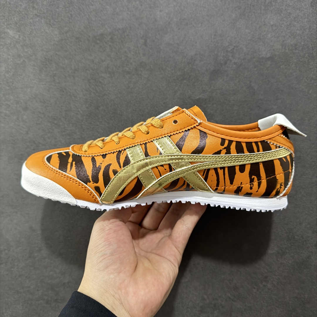  
【纯原】Asics亚瑟士Onitsuka Tiger Mexico 66 鬼塚虎/鬼冢虎豹纹经典墨西
