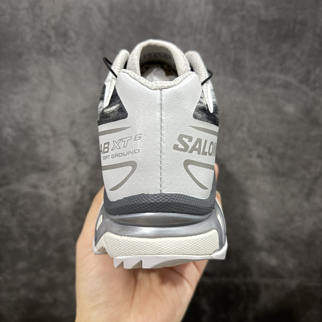  
【绿X版】 Salomon XT-6 Camo 白银灰色  萨洛蒙复古潮流户
外机能登山跑鞋
纯原外