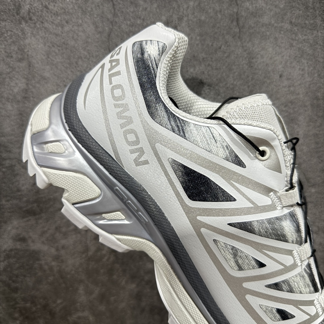  
【绿X版】 Salomon XT-6 Camo 白银灰色  萨洛蒙复古潮流户
外机能登山跑鞋
纯原外