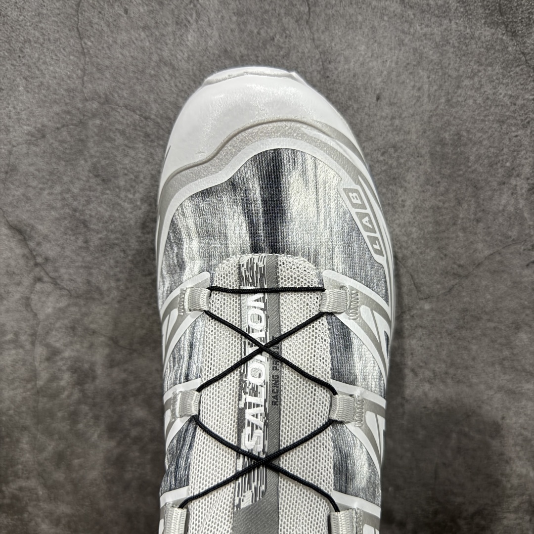  
【绿X版】 Salomon XT-6 Camo 白银灰色  萨洛蒙复古潮流户
外机能登山跑鞋
纯原外