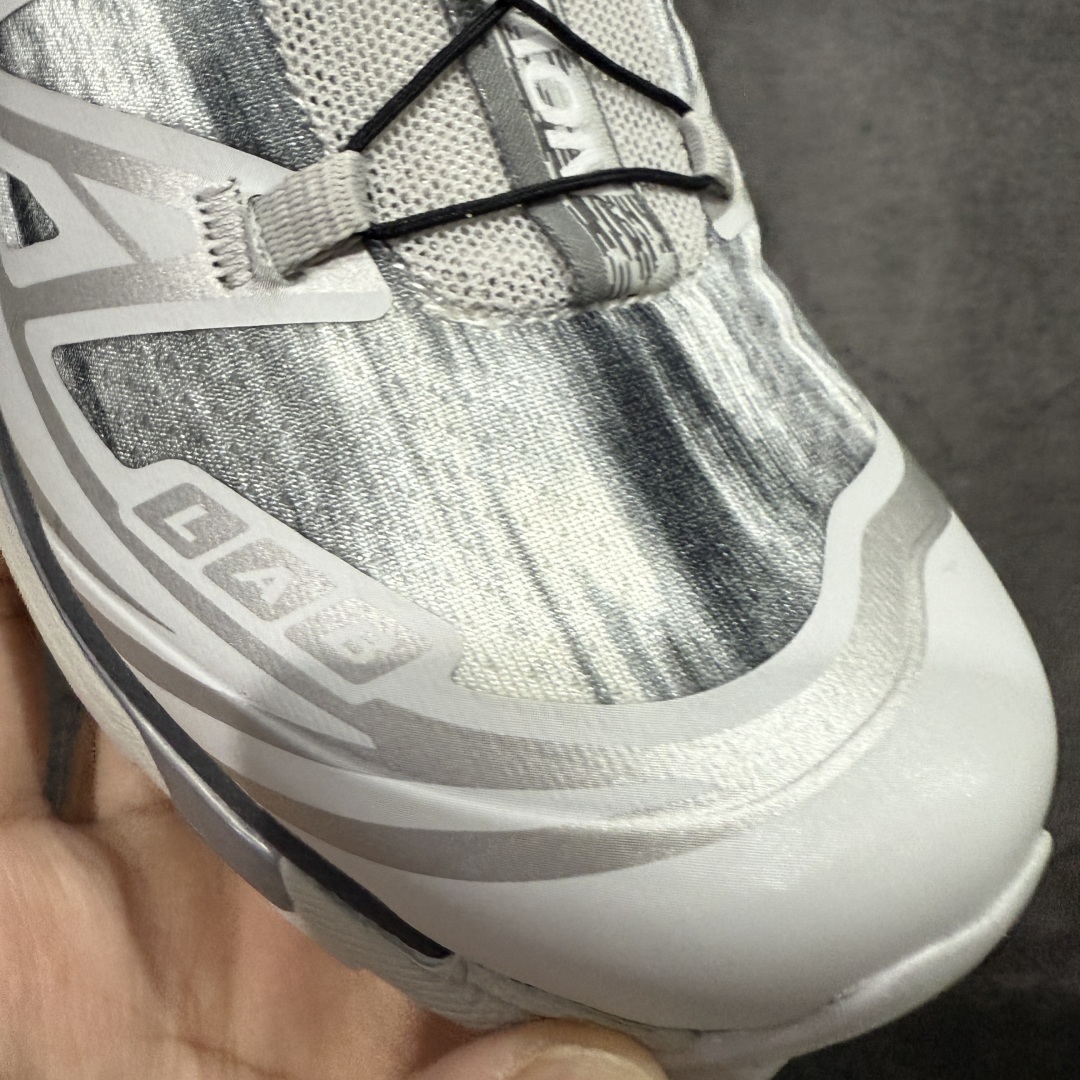  
【绿X版】 Salomon XT-6 Camo 白银灰色  萨洛蒙复古潮流户
外机能登山跑鞋
纯原外
