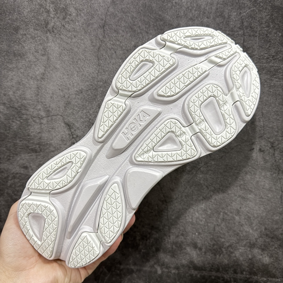  
【纯原H版】平台专供 Hoka Bondi 8 TS Caged 帮带8 网面透气跑步鞋  

全新
