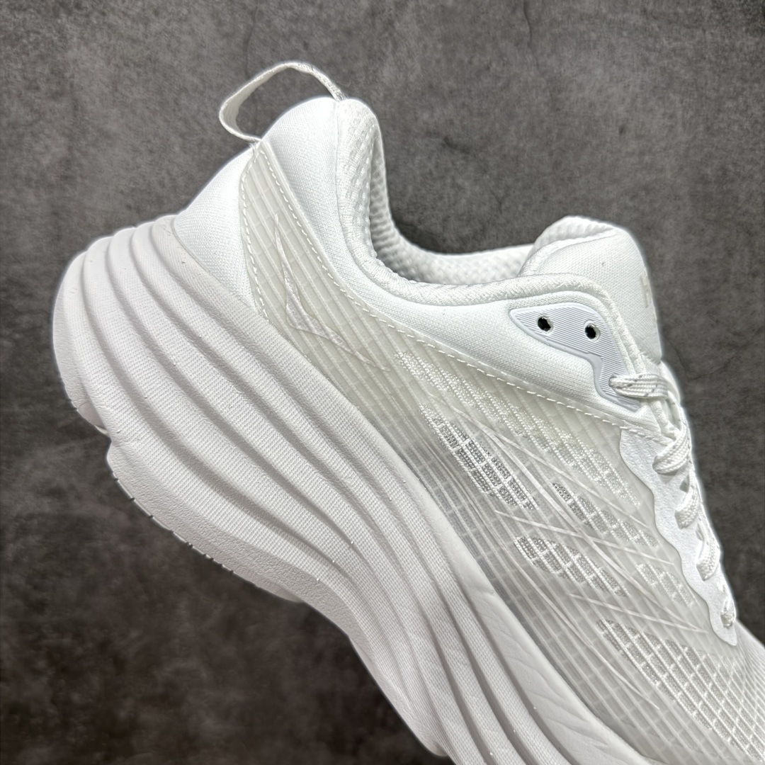  
【纯原H版】平台专供 Hoka Bondi 8 TS Caged 帮带8 网面透气跑步鞋  

全新