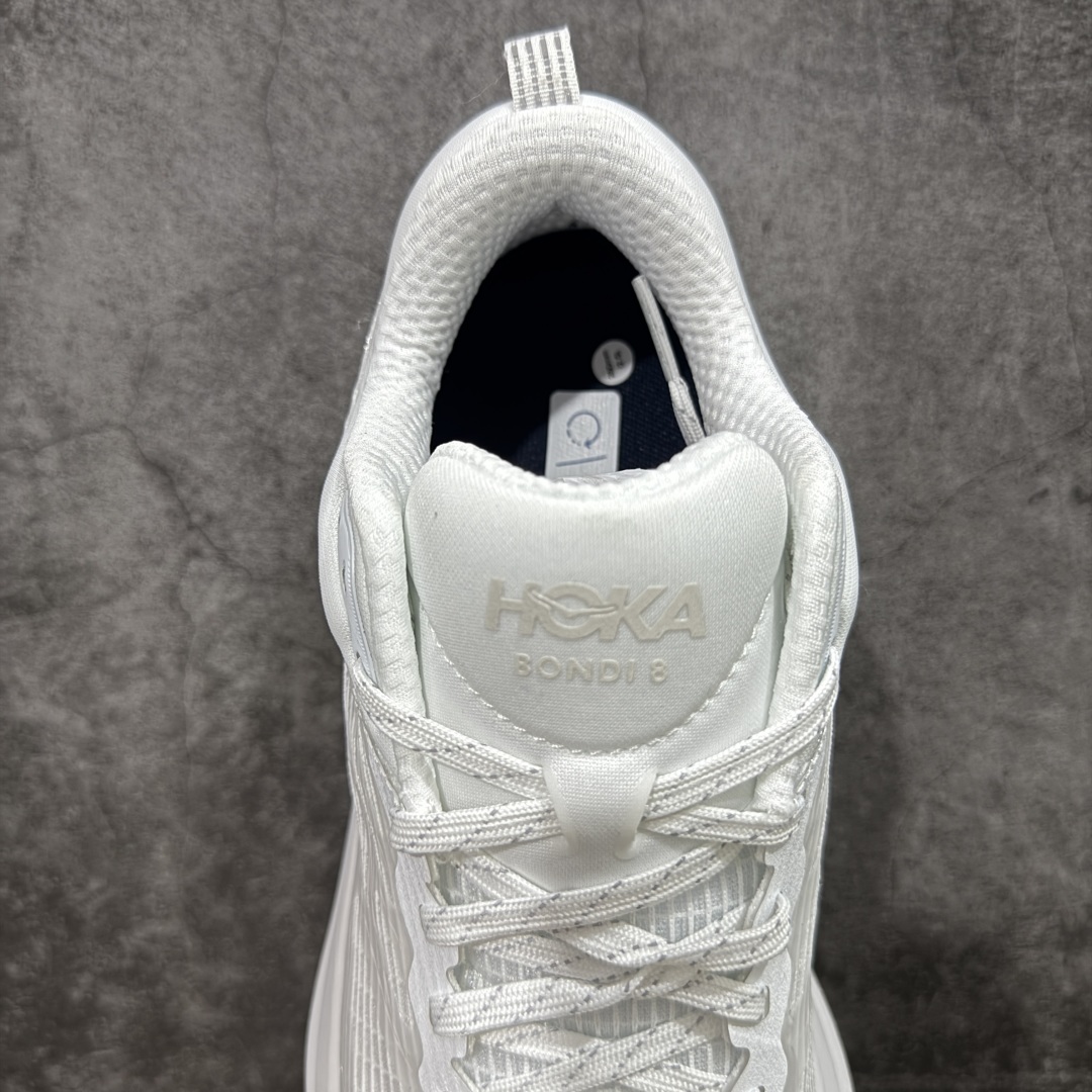  
【纯原H版】平台专供 Hoka Bondi 8 TS Caged 帮带8 网面透气跑步鞋  

全新