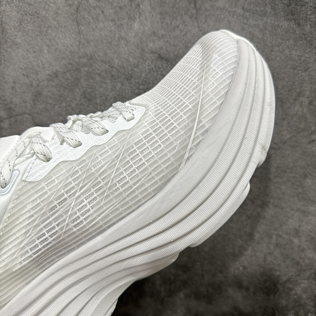  
【纯原H版】平台专供 Hoka Bondi 8 TS Caged 帮带8 网面透气跑步鞋  

全新