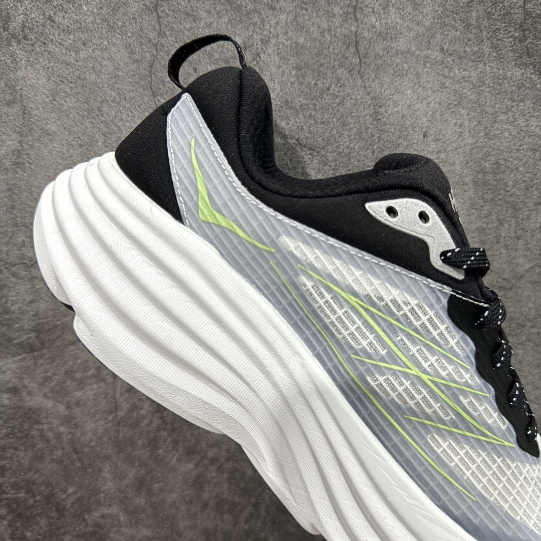  
【纯原H版】平台专供 Hoka Bondi 8 TS Caged 帮带8 网面透气跑步鞋  

全新