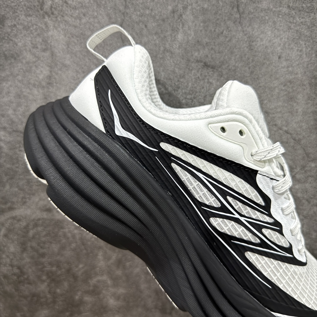  
【纯原H版】平台专供 Hoka Bondi 8 TS Caged 帮带8 网面透气跑步鞋  

全新