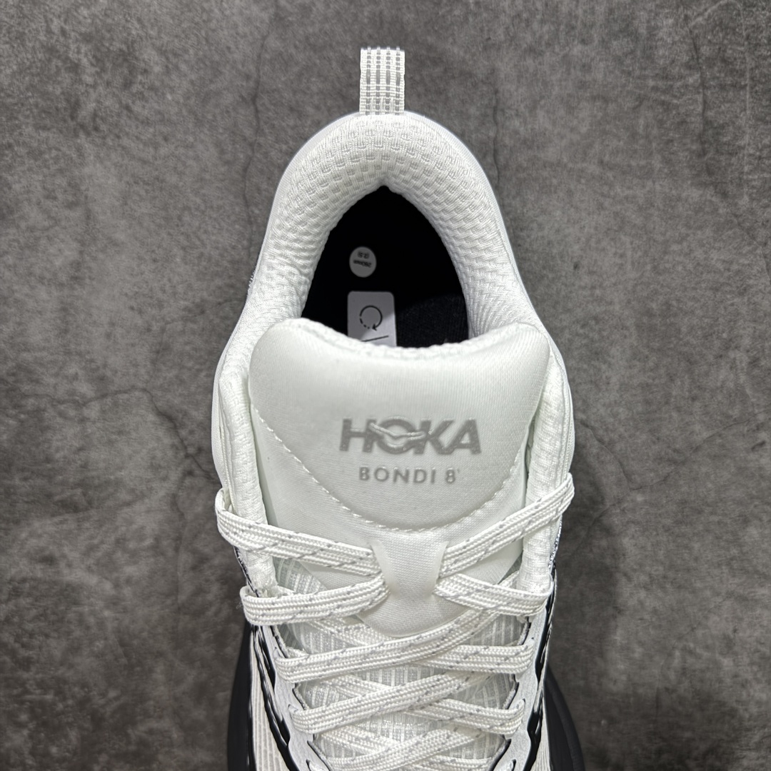  
【纯原H版】平台专供 Hoka Bondi 8 TS Caged 帮带8 网面透气跑步鞋  

全新