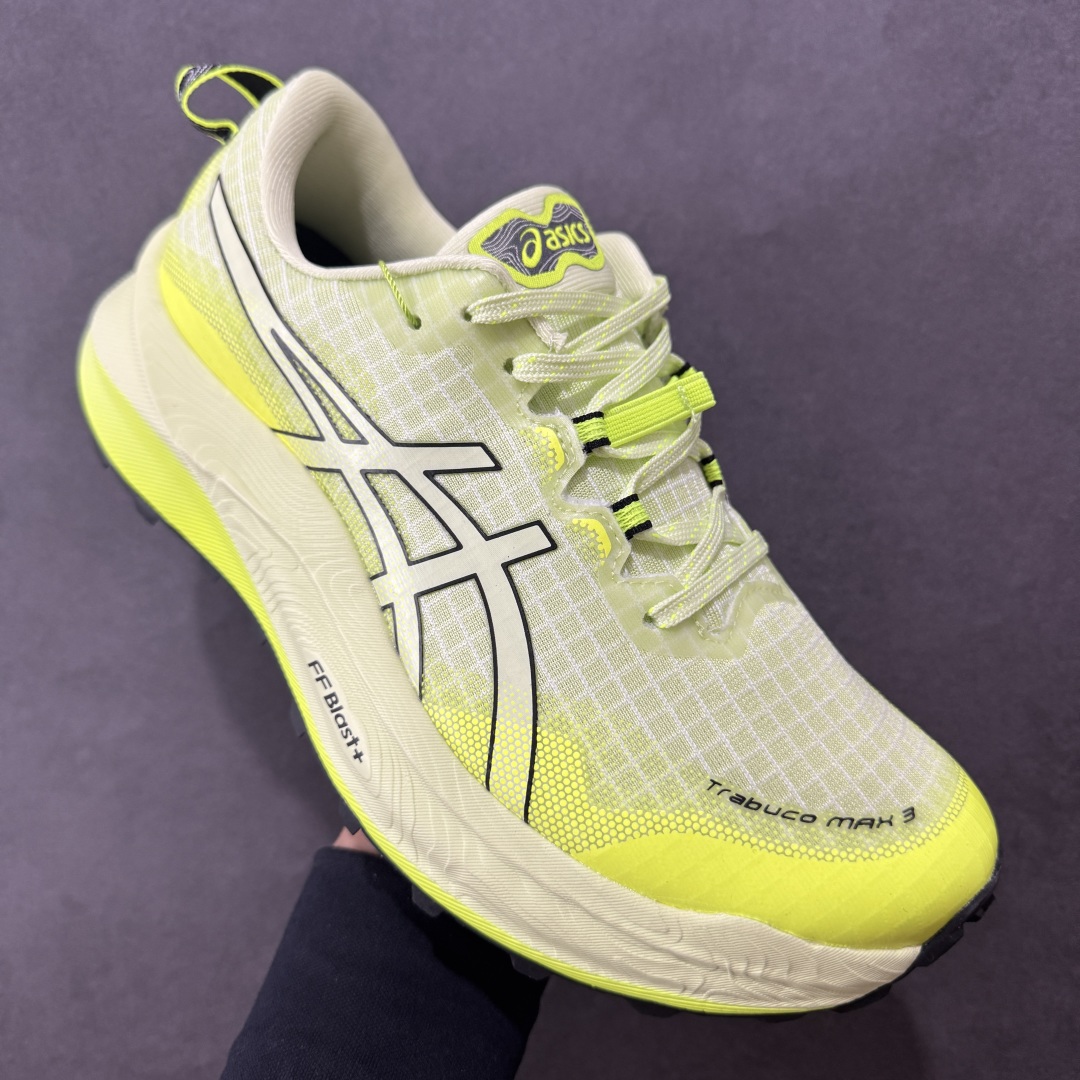  
【纯原】亚瑟士ASICS GEL-TRABUCO MAX 3 亚瑟士 网面透气 耐磨 越野跑步鞋
这