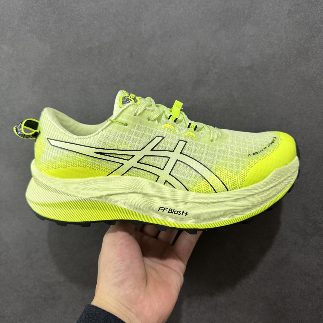  
【纯原】亚瑟士ASICS GEL-TRABUCO MAX 3 亚瑟士 网面透气 耐磨 越野跑步鞋
这