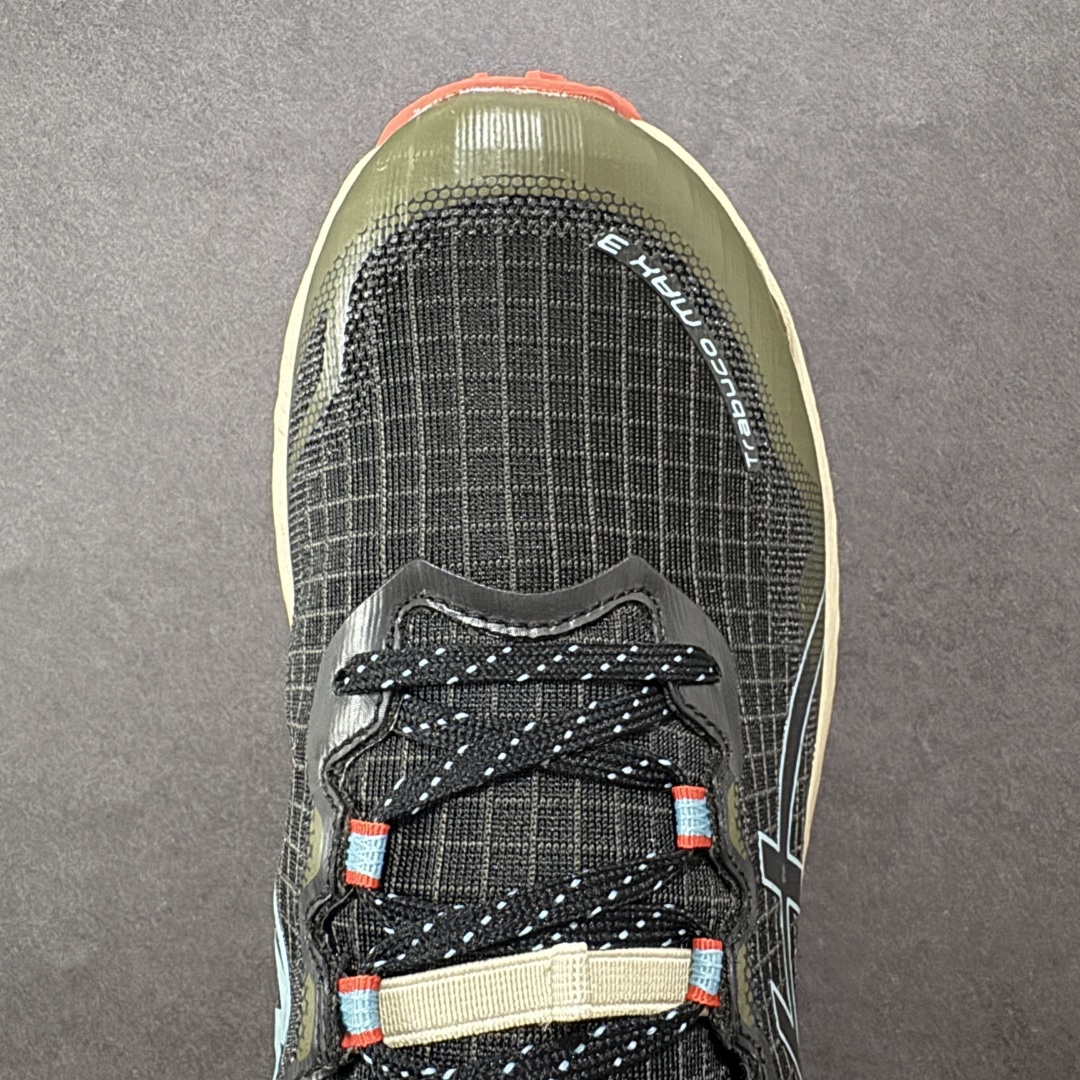 亚瑟士ASICS GEL-TRABUCO MAX 3 亚瑟士 网面透气 耐磨 越野跑步鞋 1011B800-002