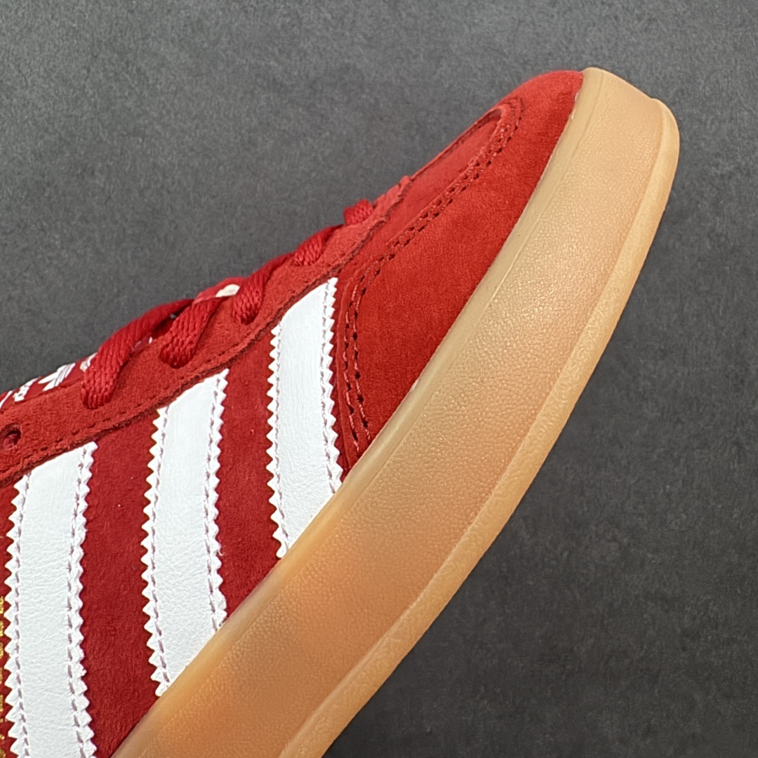 图片[5]-【公司级】adidas originals Gazelle Indoor 红色 此款鞋延续了橡胶外底和经典款式的传统。优质绒面革鞋面和标志性的3条纹采用明亮的对比色，为久经考验的外观带来俏皮、富有表现力的饰面。 货号：H06261 尺码：35.5 36 36.5 37 38 38.5 39 40 40.5 41 42 42.5 43 44 44.5 45-选品中心