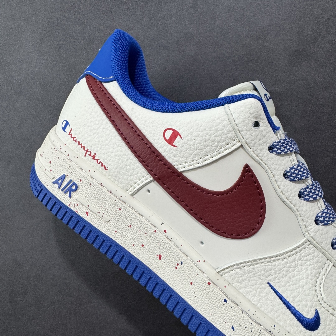  
【纯原】Nike Air Force 1'07 Low 冠军联名 米蓝红 空军一号低帮休闲板鞋
#