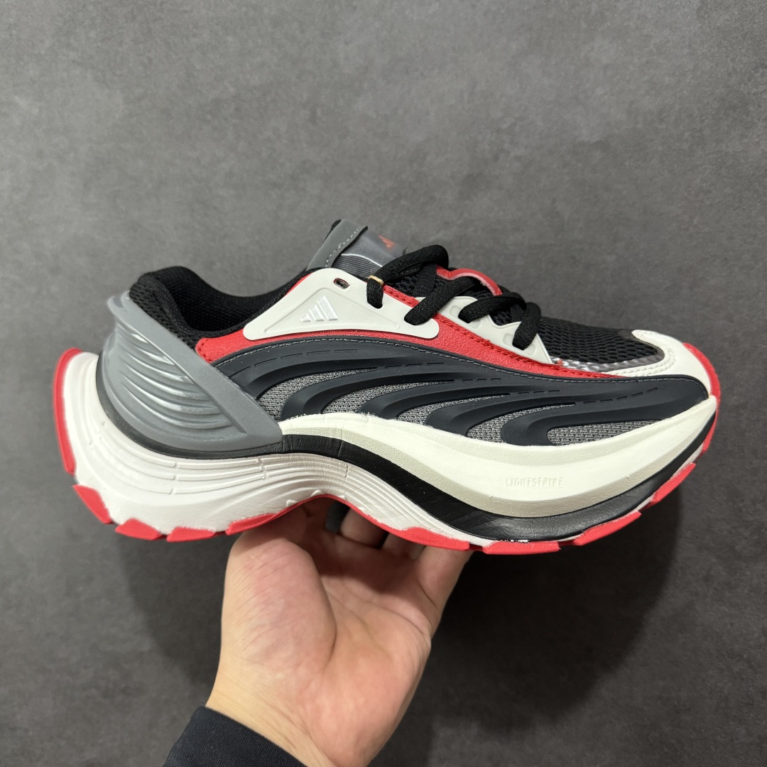 240 HZ纯原 Adidas Vento XLG MTW 宽底舒适防滑缓震低帮跑步鞋 JR6392