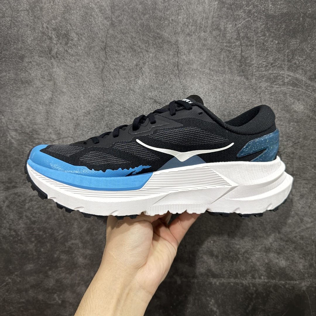  
【纯原H版】Hoka Mafate Speed X 马法特厚底轻量山地跑步鞋 超轻量中底全部用料过3