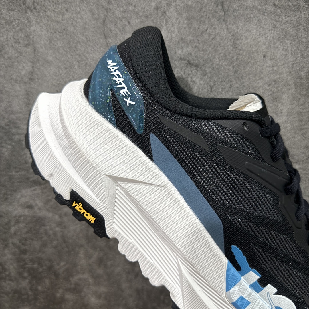  
【纯原H版】Hoka Mafate Speed X 马法特厚底轻量山地跑步鞋 超轻量中底全部用料过3