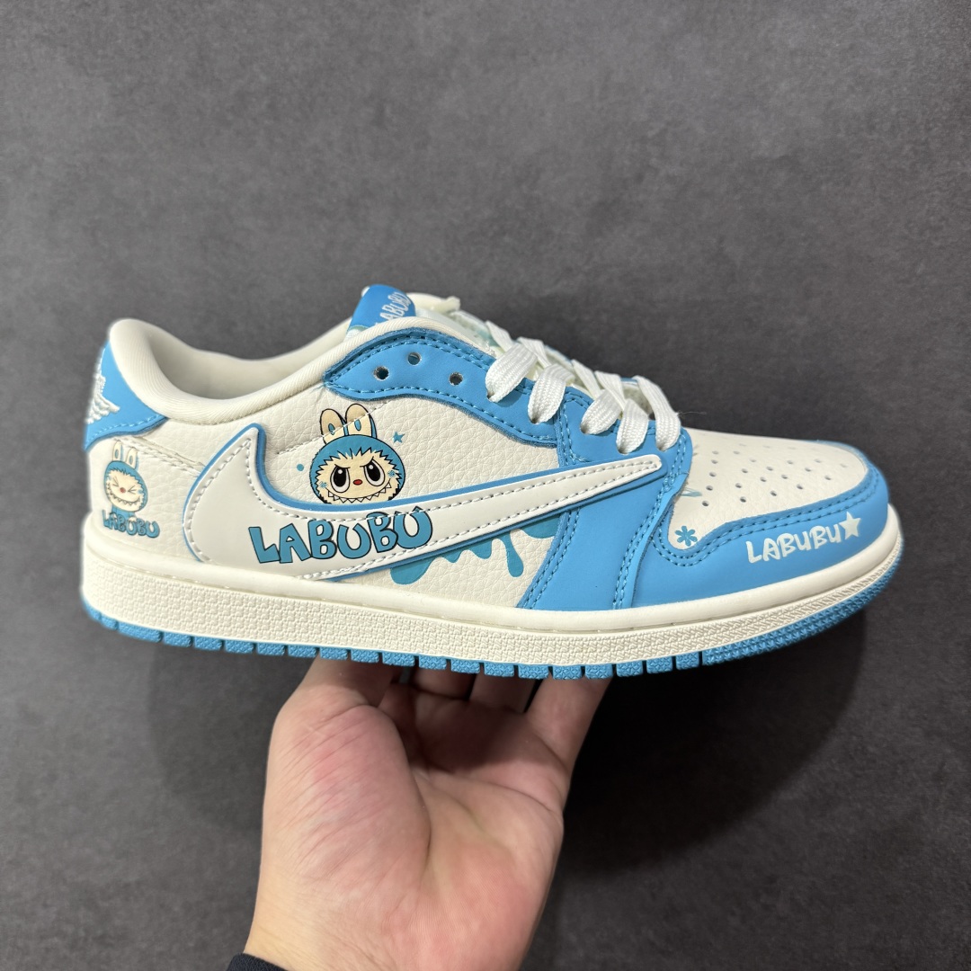  
【纯原】Labubu x Travis Scott x Air Jordan 1 Low 拉布布 x