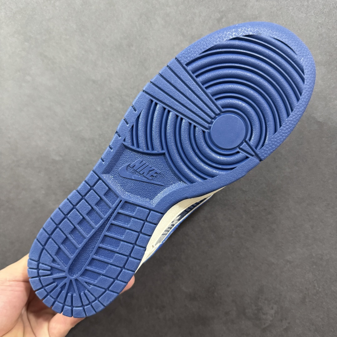  
【纯原】Nike SB Dunk Low “路易威登LV联名---米白蓝帆布印花” 高端定制 低帮休
