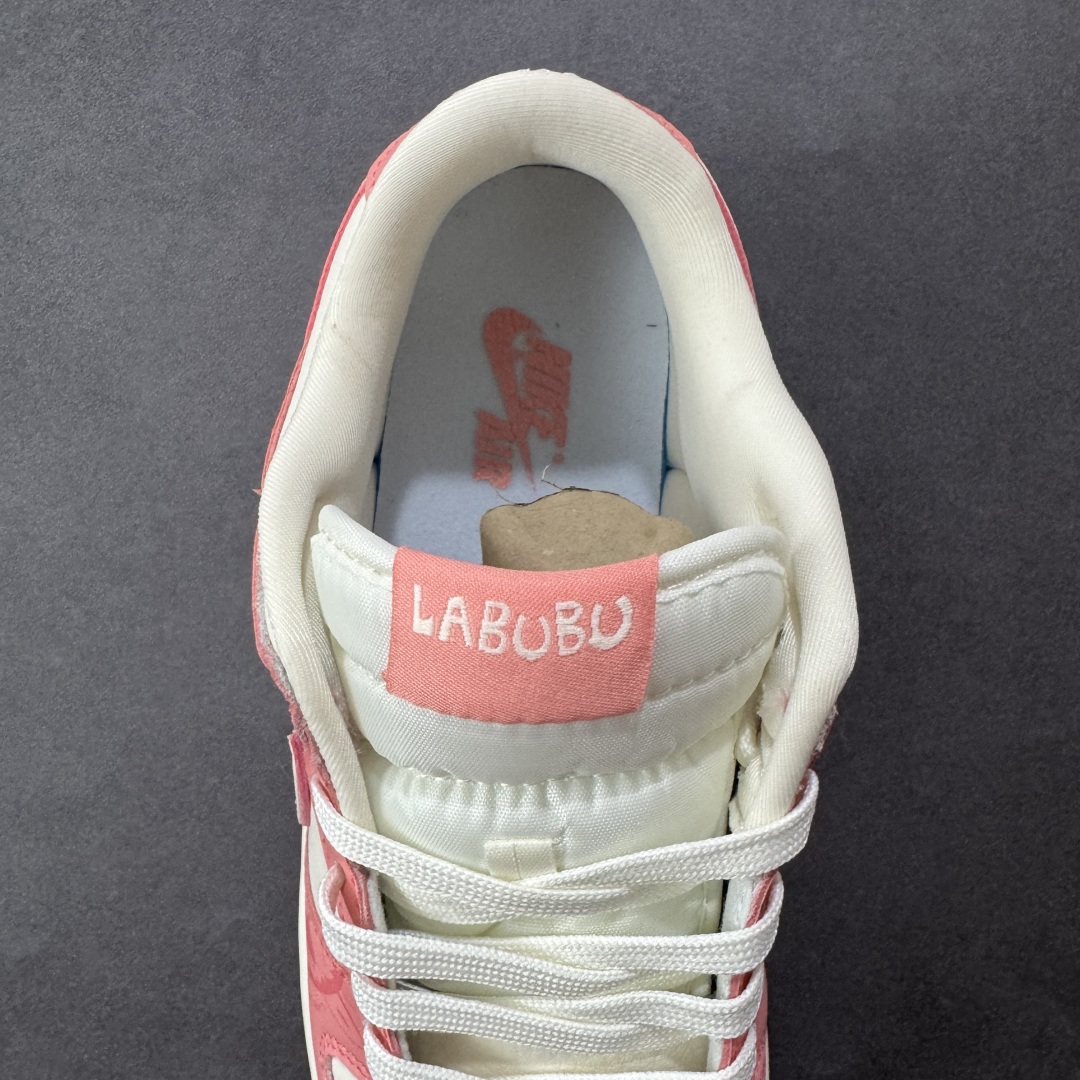 
【纯原】Nike SB Dunk Low“ 米粉拉布布”  周年高端定制 低帮休闲板鞋 定制鞋盒 大