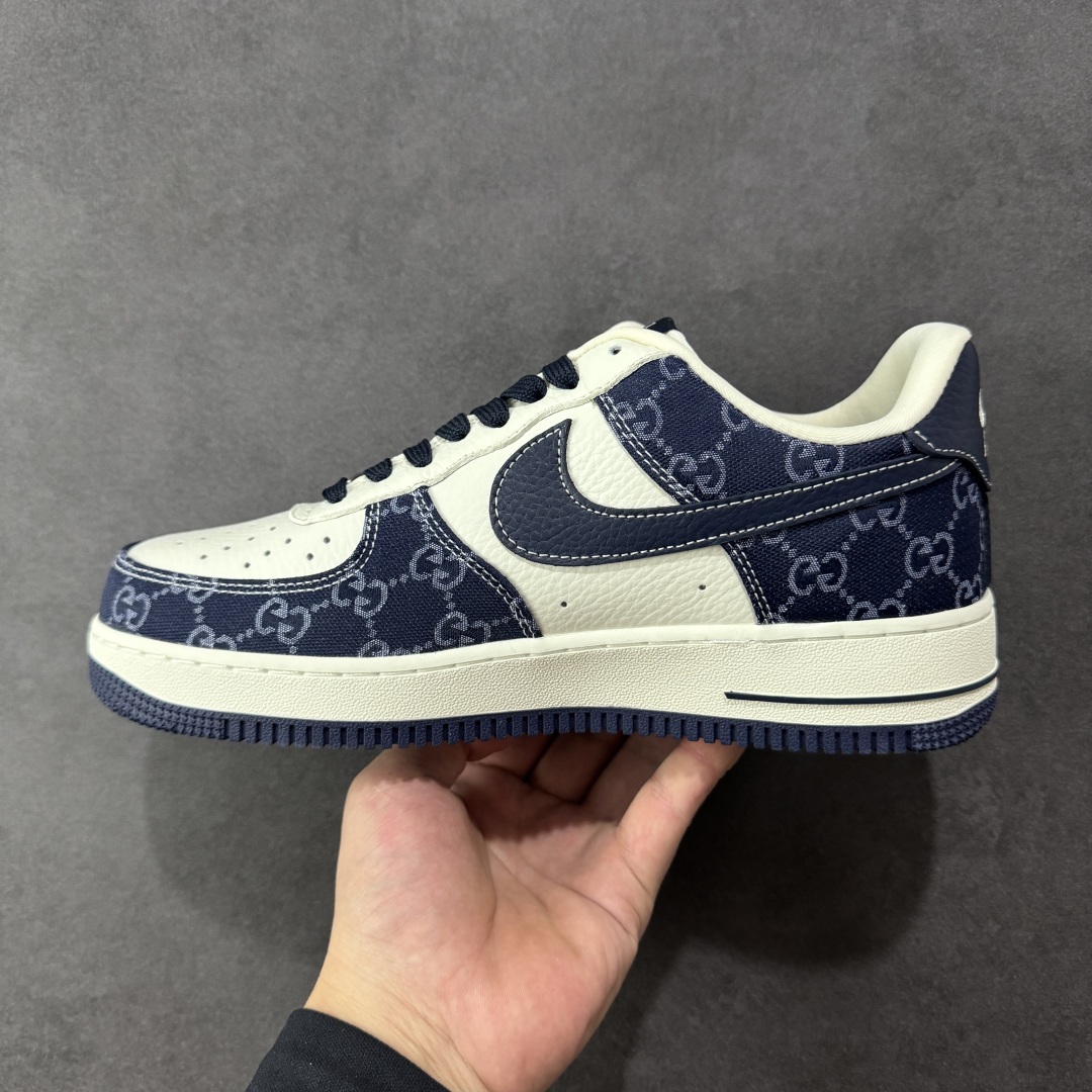  
【纯原】Nike Air Force 1'07 Low 古驰联名 藏蓝牛仔 空军一号低帮休闲板鞋
