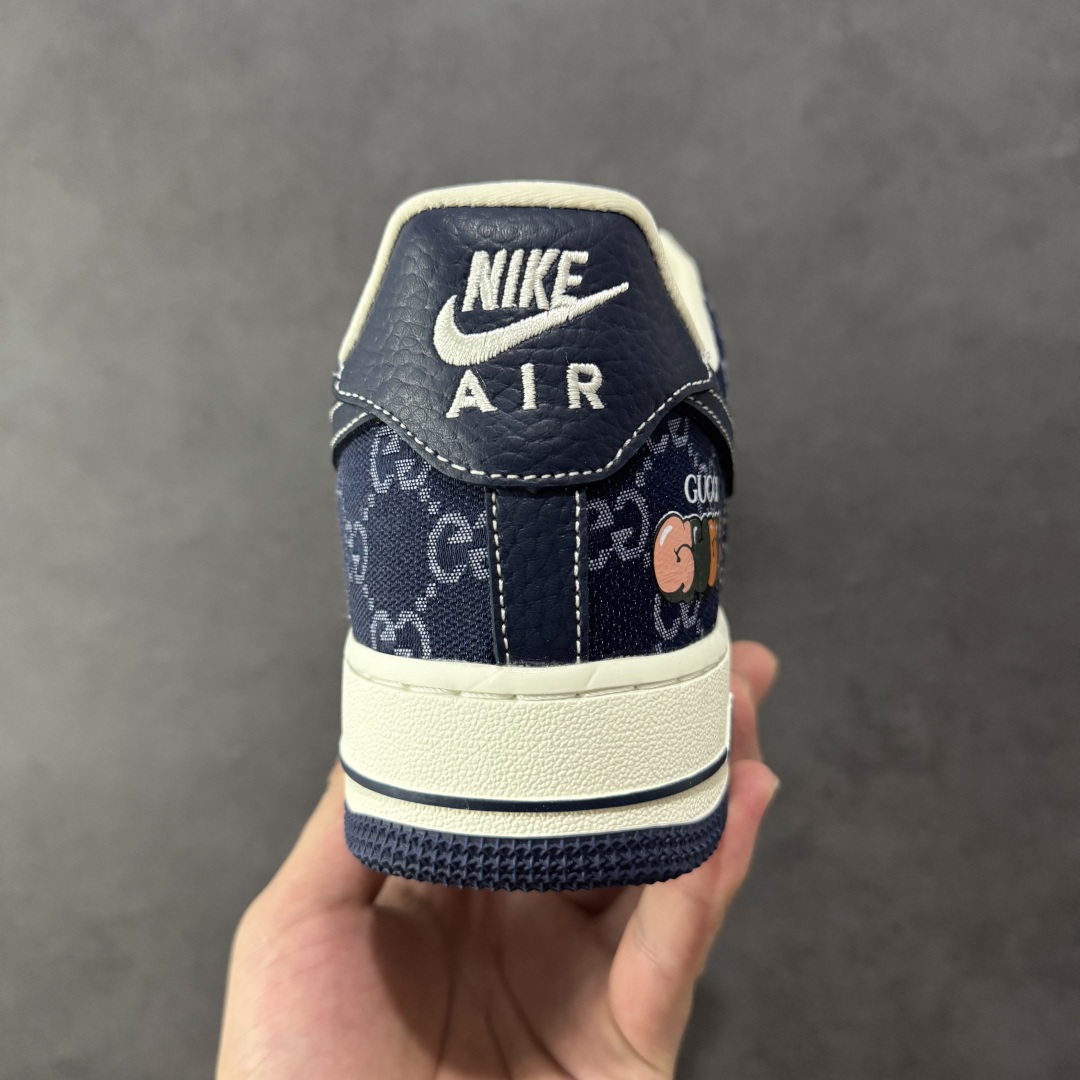  
【纯原】Nike Air Force 1'07 Low 古驰联名 藏蓝牛仔 空军一号低帮休闲板鞋
