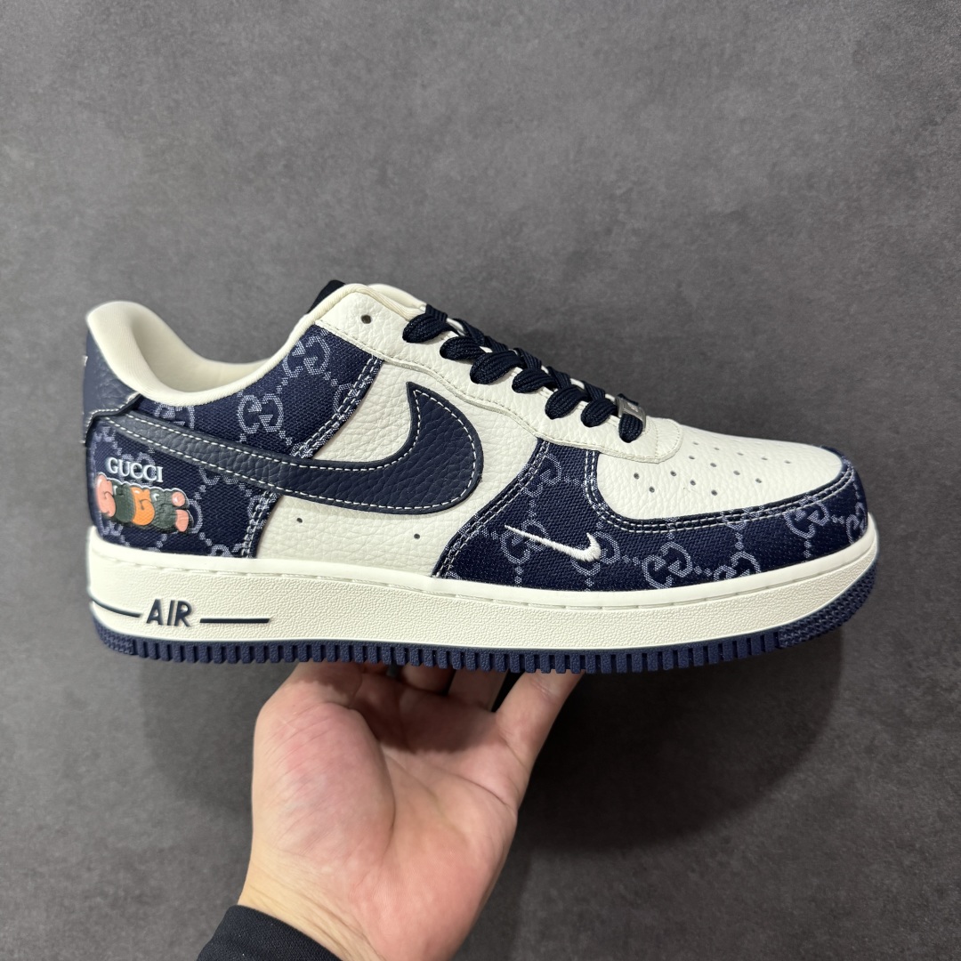  
【纯原】Nike Air Force 1'07 Low 古驰联名 藏蓝牛仔 空军一号低帮休闲板鞋
