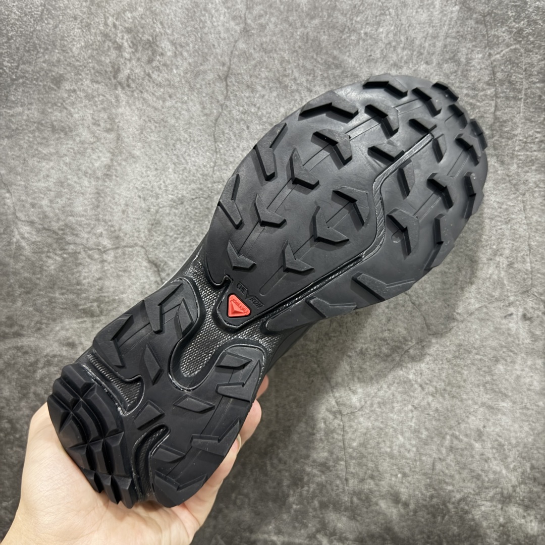  
【纯原】 Salomon XT-6 Camo 黑银灰色  萨洛蒙复古潮流户
外机能登山跑鞋 
纯原外