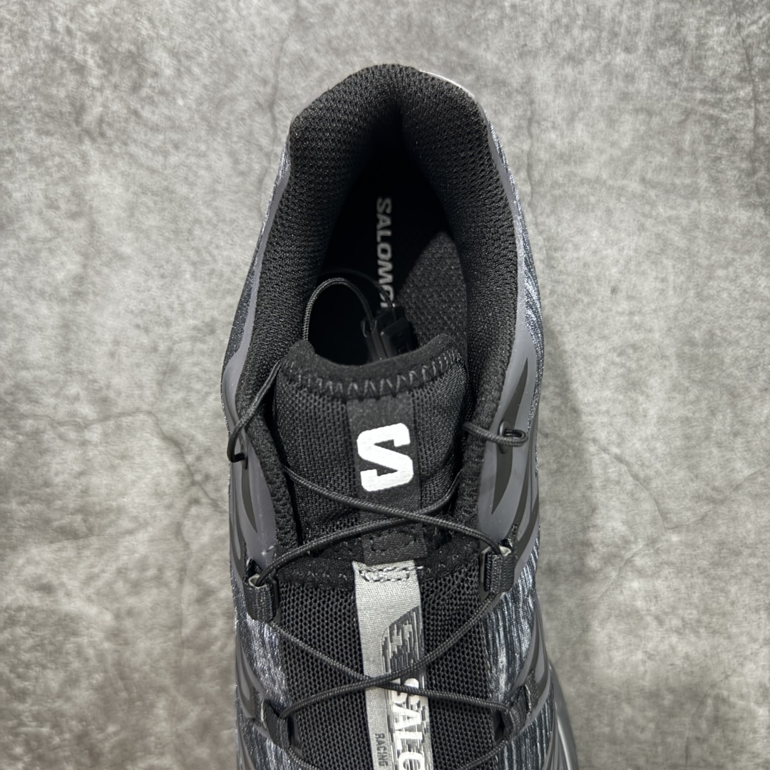  
【纯原】 Salomon XT-6 Camo 黑银灰色  萨洛蒙复古潮流户
外机能登山跑鞋 
纯原外