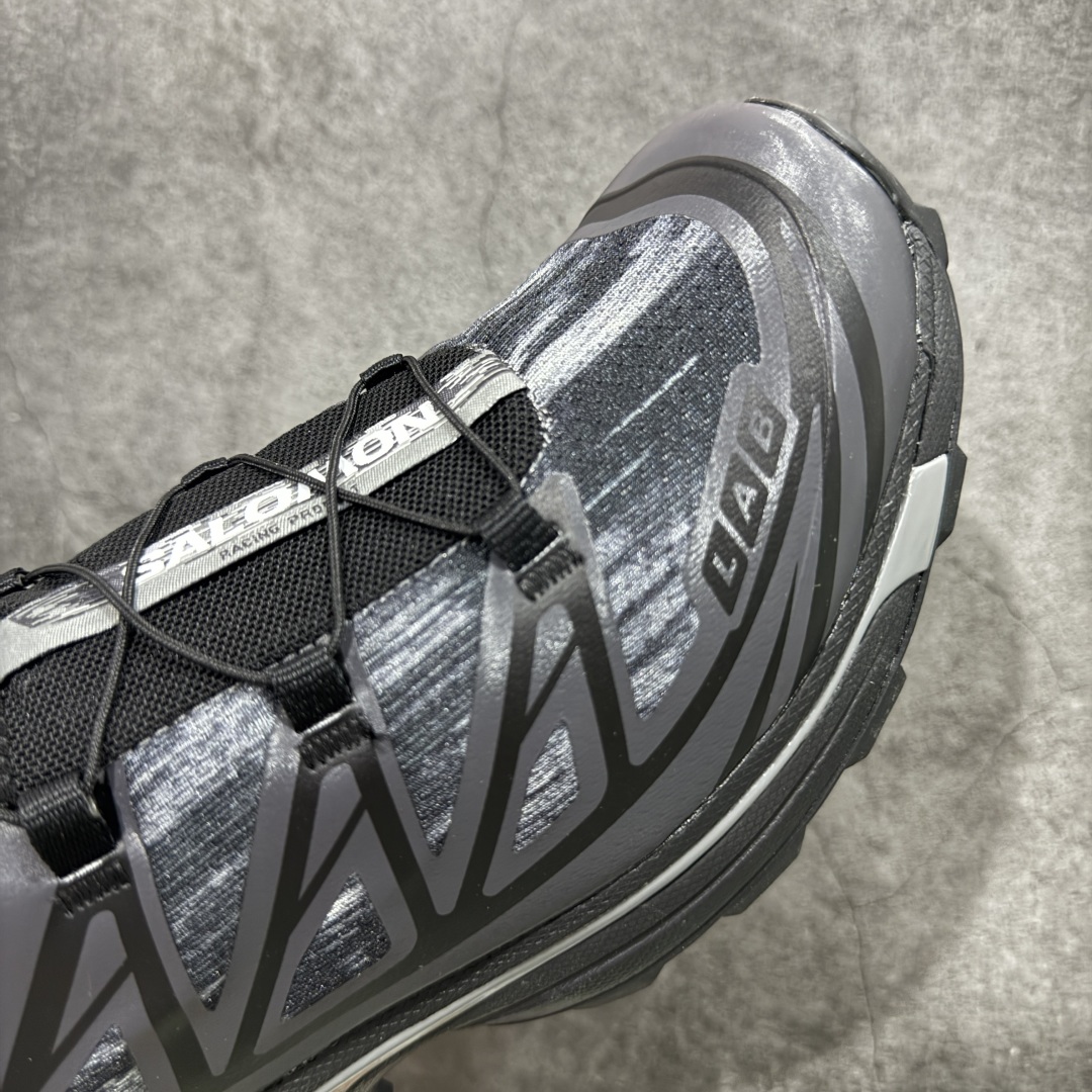  
【纯原】 Salomon XT-6 Camo 黑银灰色  萨洛蒙复古潮流户
外机能登山跑鞋 
纯原外