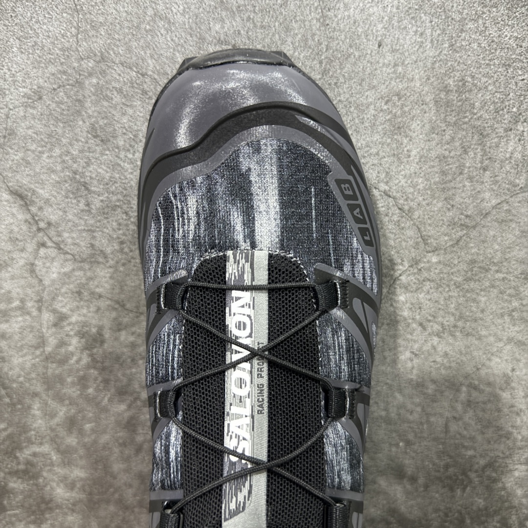  
【纯原】 Salomon XT-6 Camo 黑银灰色  萨洛蒙复古潮流户
外机能登山跑鞋 
纯原外