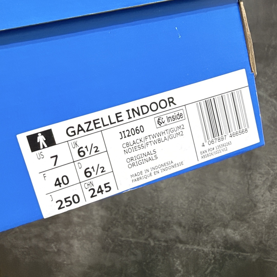 【纯原】AD Gazelle Indoor Trainers 羚羊内训系列低帮复古百搭休闲运动德训风